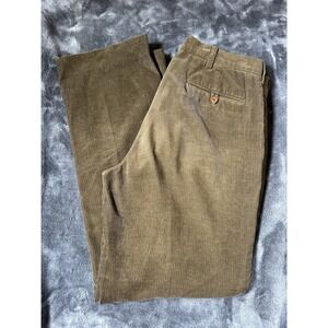 Polo Ralph Lauren Corduroy Pants Mens 34x32 Stretch Classic Fit Brown